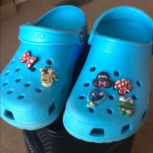 Blue Crocs